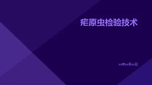 疟原虫检验技术