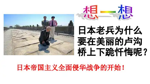 全面侵华战争的爆发2019