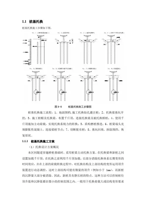桩基托换
