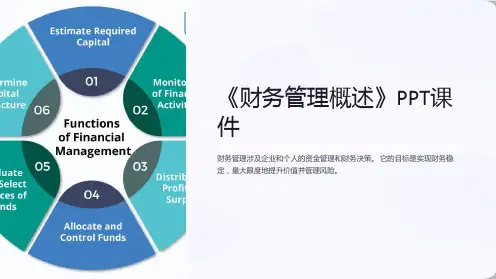 《财务管理概述 》课件