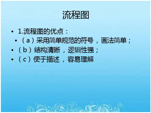 流程图编写管理流程图