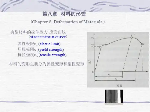 第八章 材料的形变