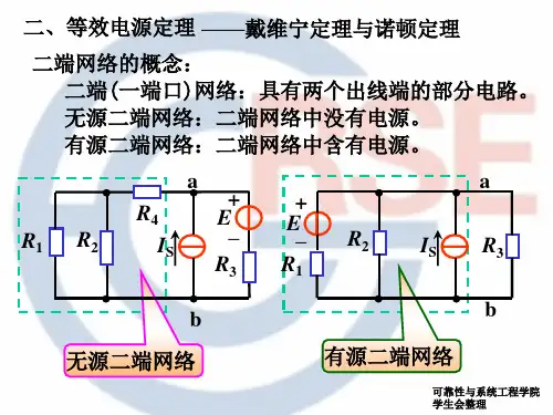 电工第04等效电源定理