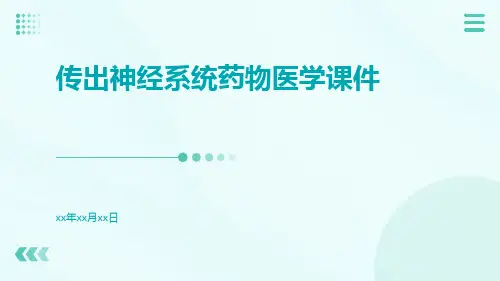 传出神经系统药物医学课件