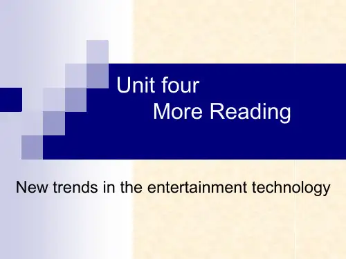 牛津上海英语高一第一学期Unit4 More Reading课件(共19张PPT)