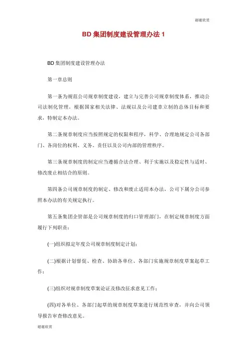 集团制度建设管理办法.doc