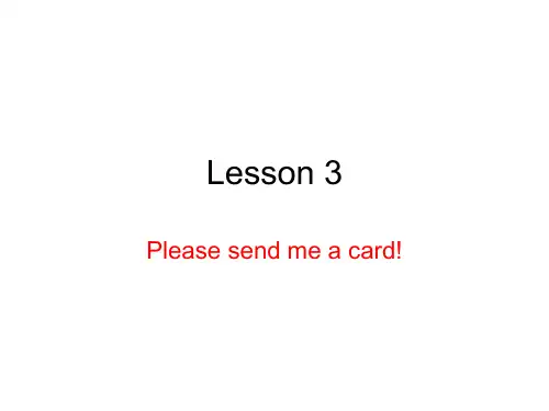 新概念英语第二册Lesson_3