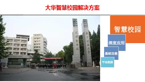 大华智慧校园解决方案