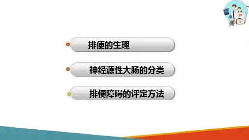 症状康复 排便障碍的康复护理(康复护理课件)