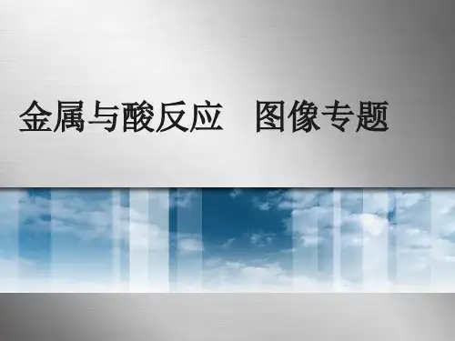 金属与酸反应的图像专题
