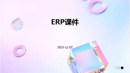 ERP课件课件