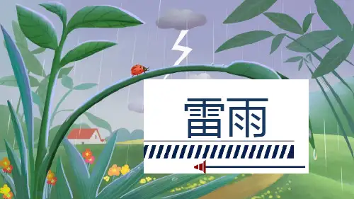 《雷雨》PPT免费精品课件