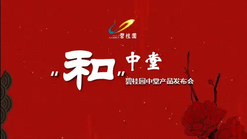 2017碧桂园中堂产品发布会