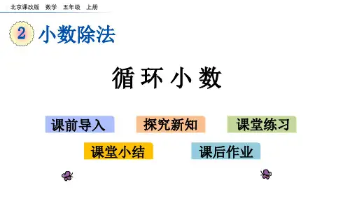 《循环小数》公开课课件1