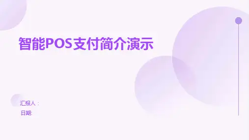 智能POS支付简介演示