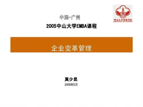 《企业变革管理》PPT课件