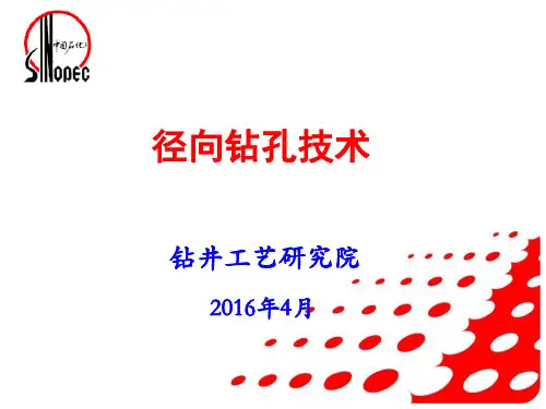 径向钻孔介绍201604