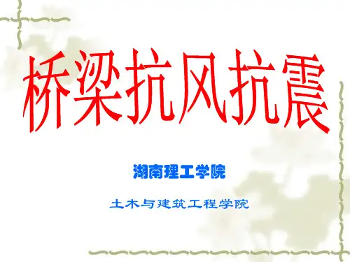 桥梁抗风抗震