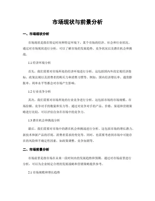 市场现状与前景分析