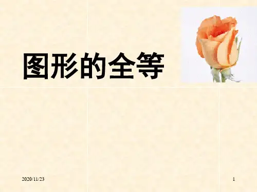 北师大版七年级下册数学《图形的全等》三角形精品PPT教学课件 (5)
