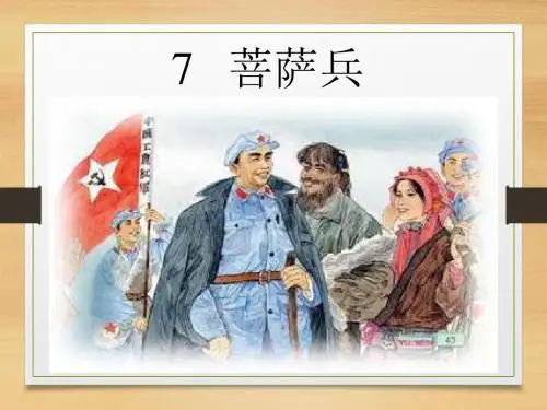 《菩萨兵》课件