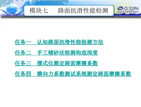 4路面抗滑性能检测