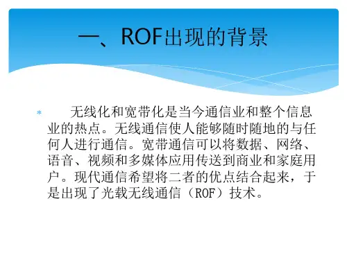 光载无线通信ppt课件