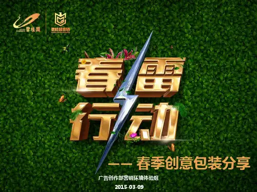碧桂园春季创意包装分享