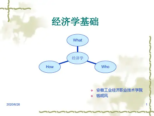 --经济学基础第一章 导论 ppt课件