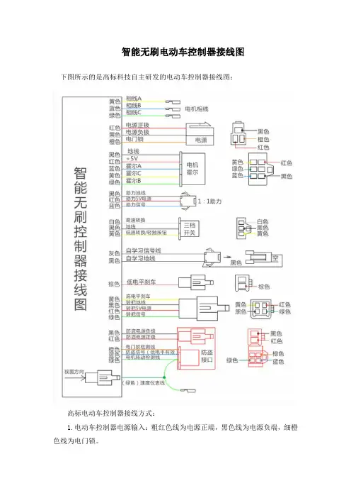 电动车控制器接线图