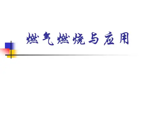 燃气的燃烧计算