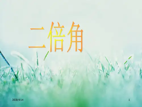 二倍角PPT课件