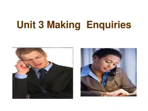 unit 3 enquiry
