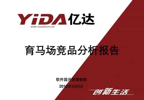大连市房地产住宅项目调研
