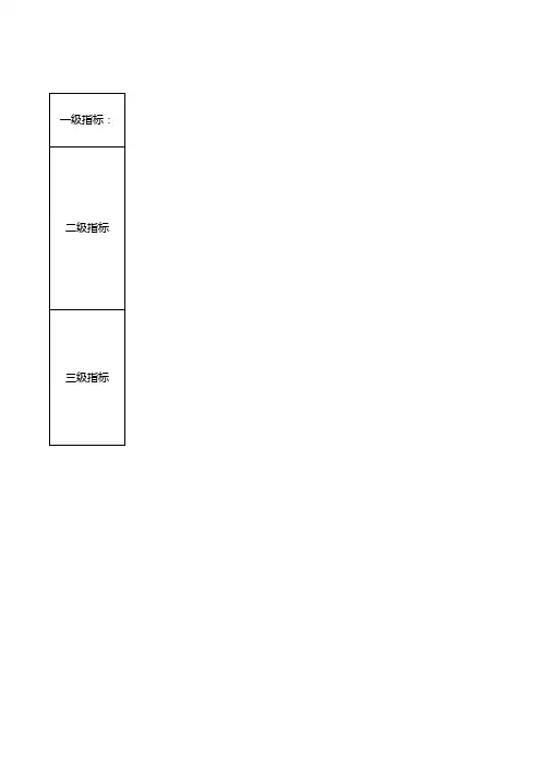 武书连指标体系