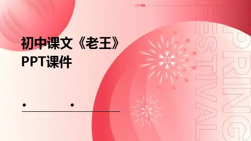 初中课文老王ppt课件