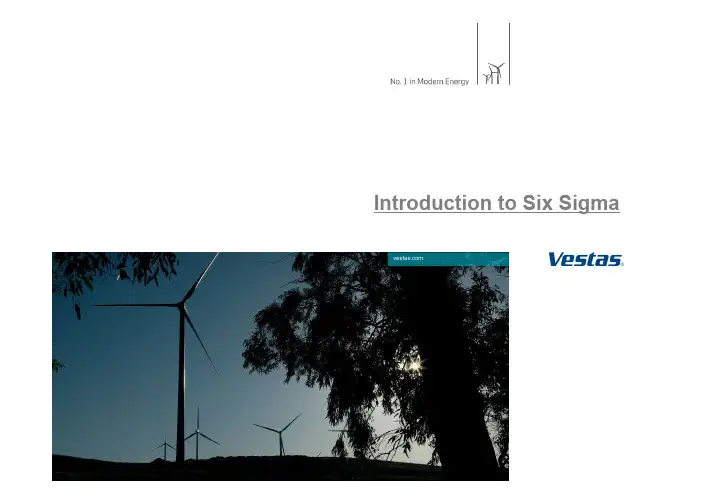 Six Sigma introduction(Version090427)
