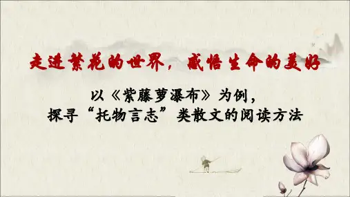 第18课《紫藤萝瀑布》课件(共34张ppt)