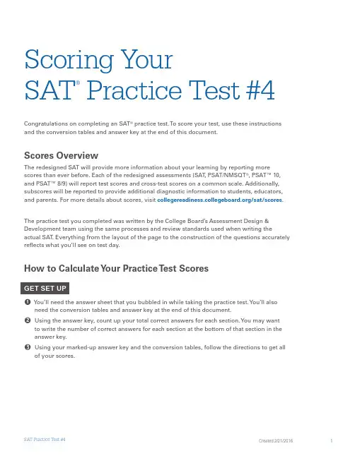 OG试题-scoring-sat-practice-test-4