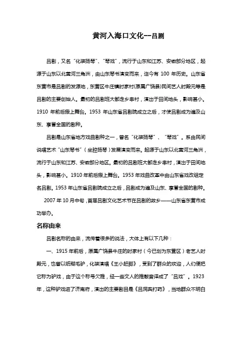 黄河入海口文化