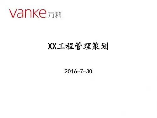 住宅楼项目工程管理策划(图文并茂)