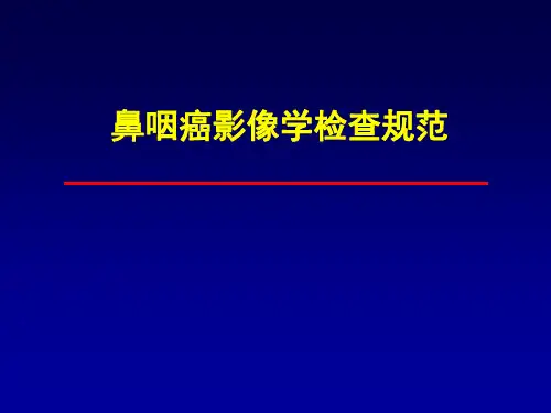 鼻咽癌影像学检查规范