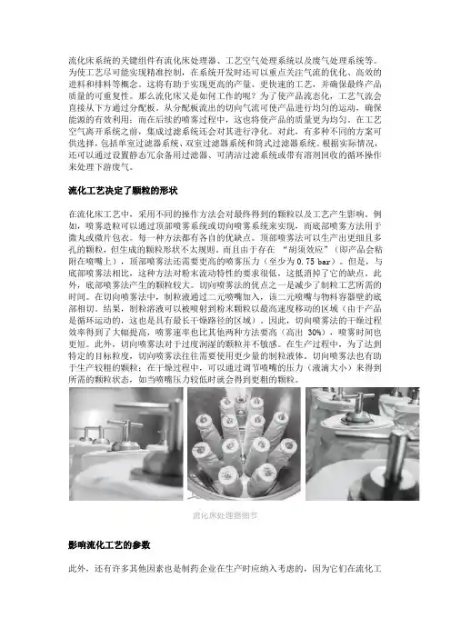 流化床技术中重要的影响因素有哪些