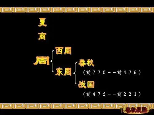 7 春秋五霸与战国七雄