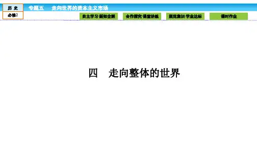 历史必修Ⅱ人民版5-4走向整体的世界课件课件(45张)