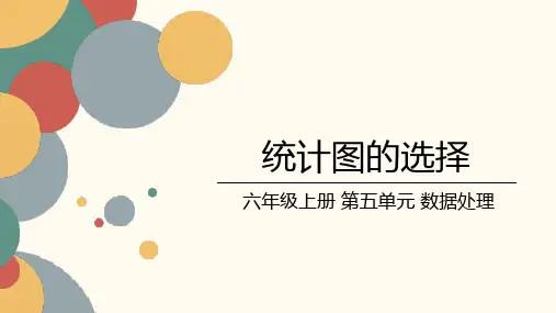北师大版小学数学六年级上册第五单元《统计图的选择》课件