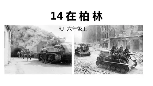 部编版六年级上册语文《在柏林》PPT优秀教学说课复习电子课件
