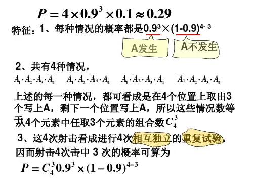 独立重复实验(PPT)5-1