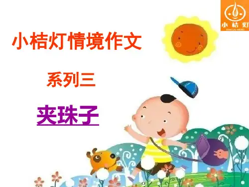 第五课-夹珠子课件