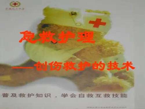 创伤救护 PPT课件